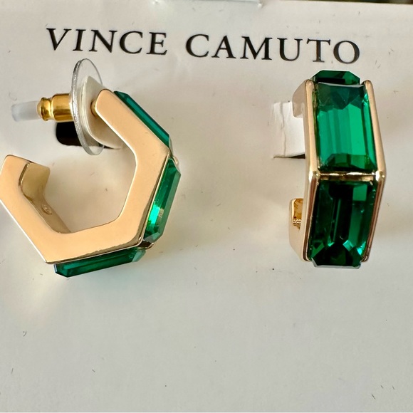 Vince Camuto Green Hoops - Picture 4 of 4